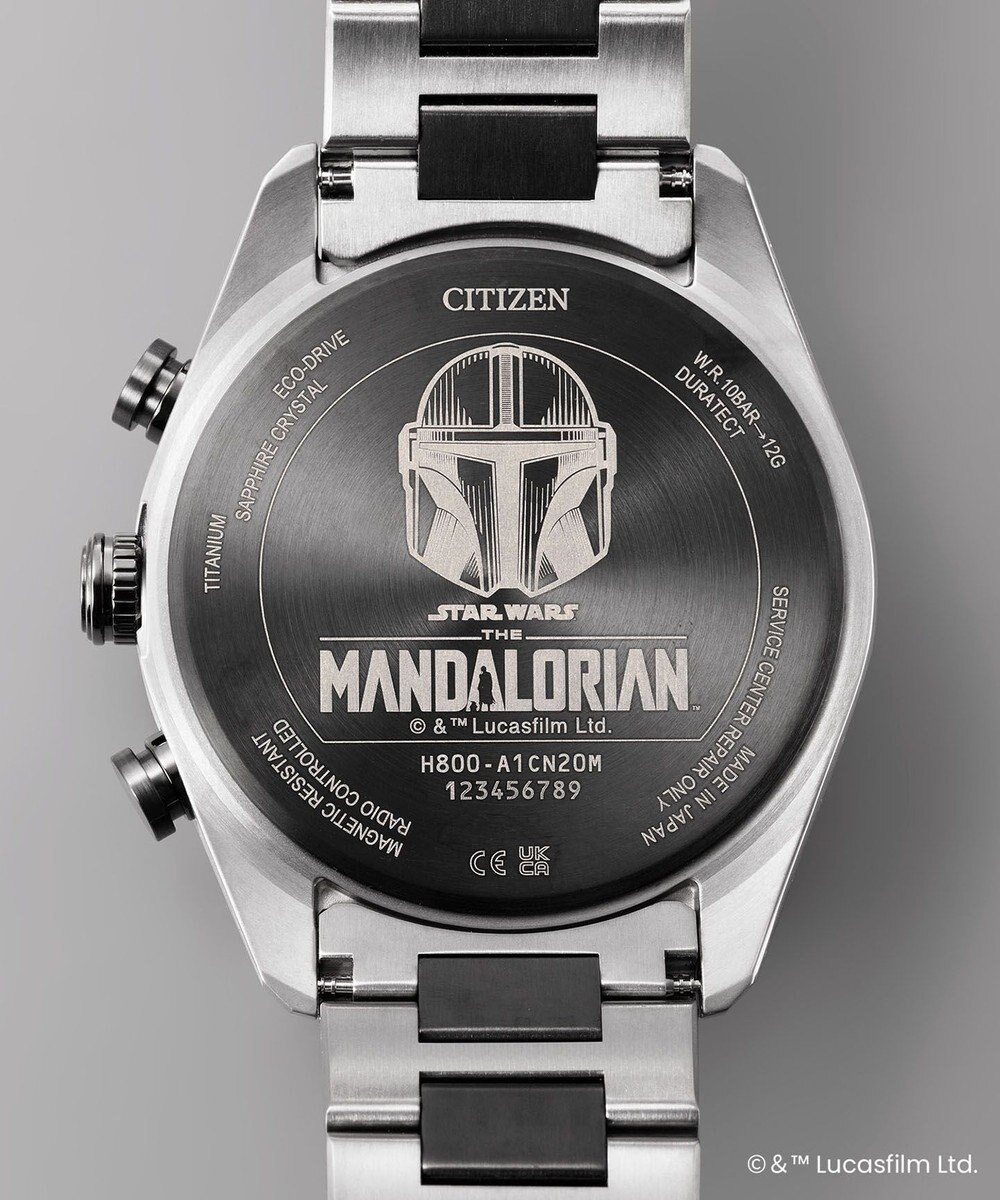 CITIZEN ATTESA アテッサ STAR WARS The Mandalorian Beskar Model 光発電エコ・ドライブ電波時計 AT8385-55E 