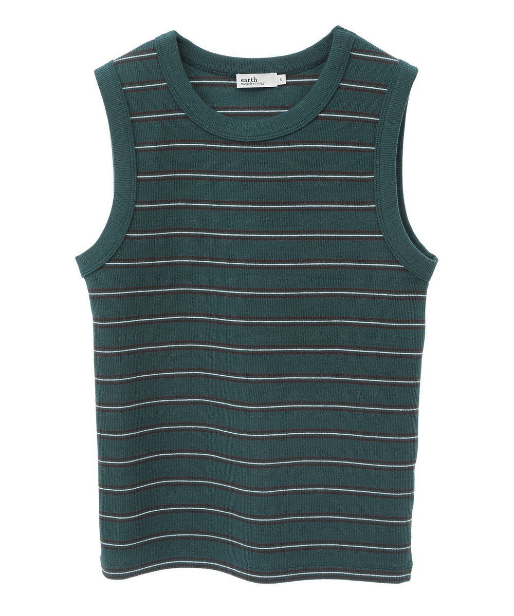 earth music&ecology リブタンクトップ 
