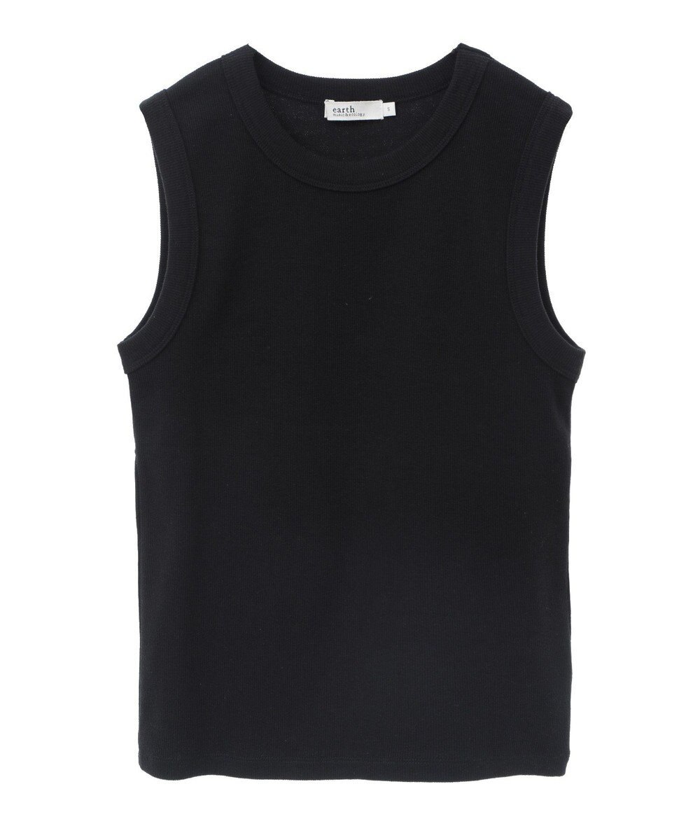 earth music&ecology リブタンクトップ 