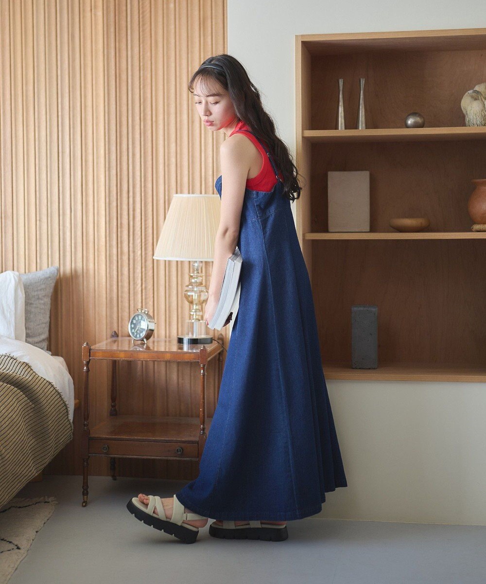 earth music&ecology リブタンクトップ 