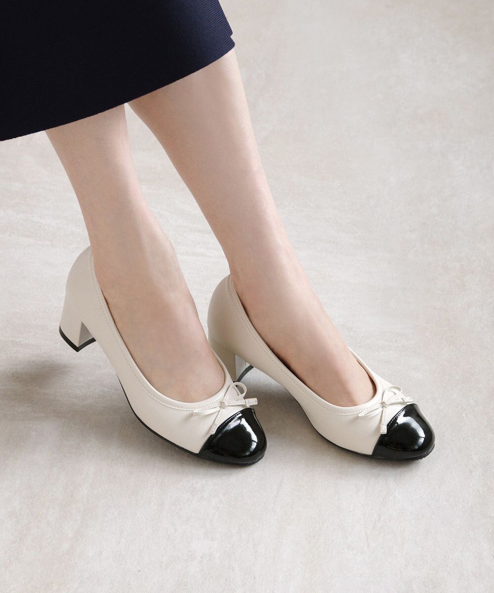 TOCCA 【晴雨兼用】TINY RIBBON RAIN PUMPS レインパンプス 