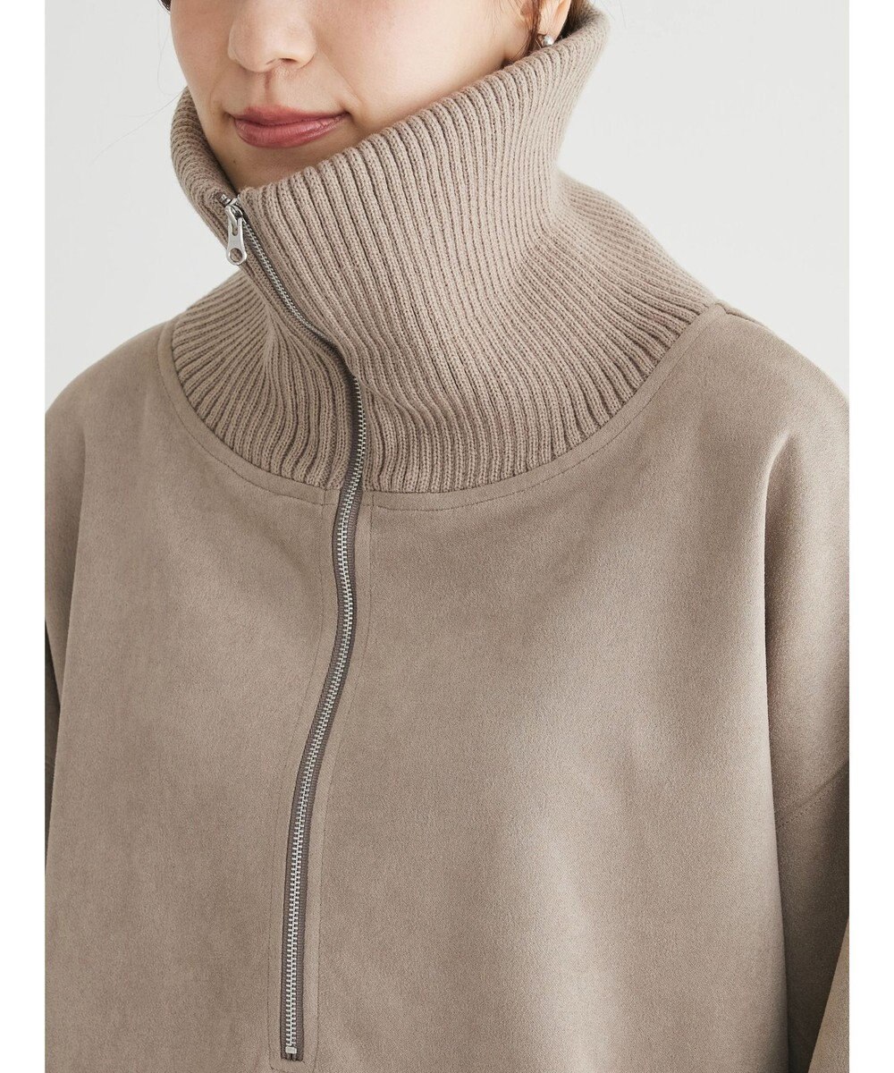 Green Parks ・ＥＬＥＮＣＡＲＥ　ＤＵＥ　スエードポンチハーフＺＩＰ 