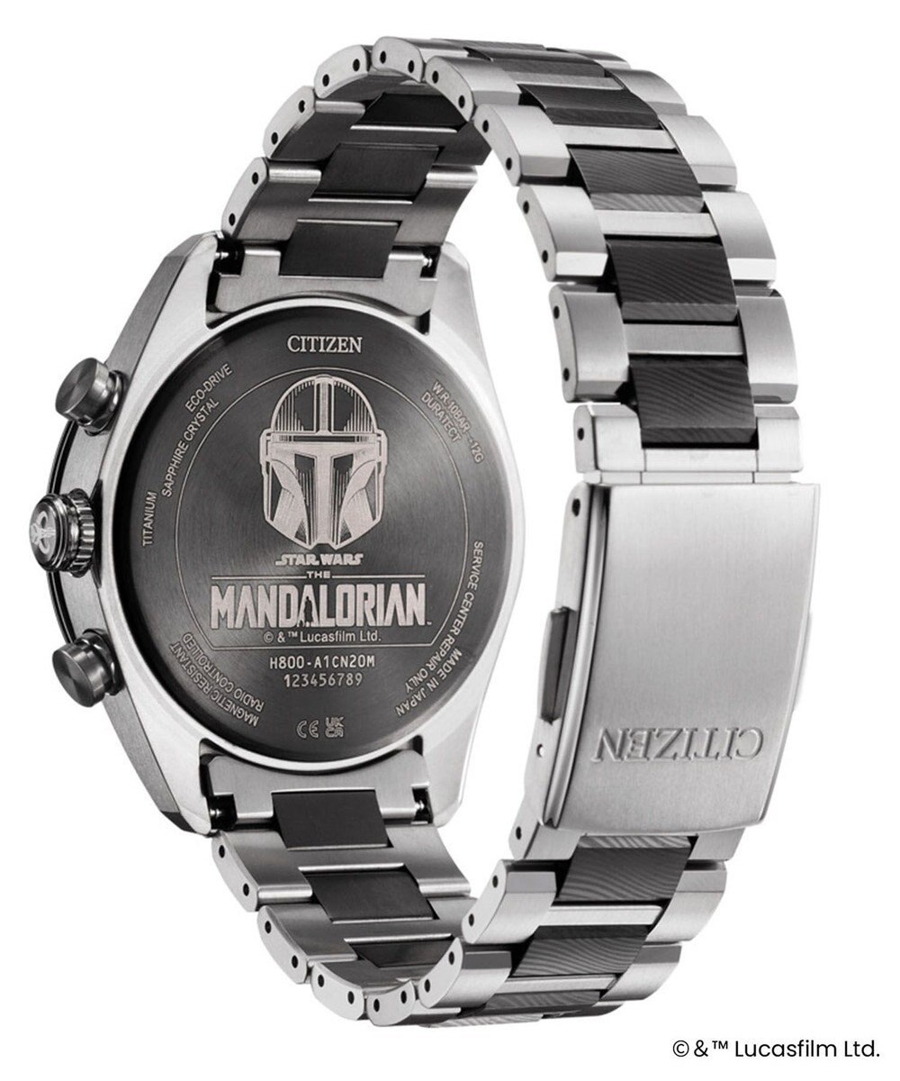 CITIZEN ATTESA アテッサ STAR WARS The Mandalorian Beskar Model 光発電エコ・ドライブ電波時計 AT8385-55E 