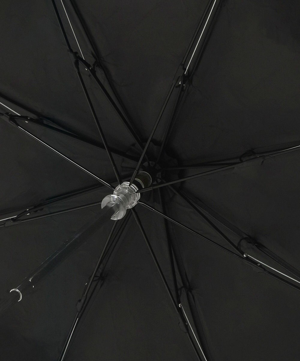 MOONBAT 【軽量/一級遮光】FURLA 晴雨兼用日傘 降りたたみ日傘 ジッパー刺繍 ／遮光 遮熱 UV 