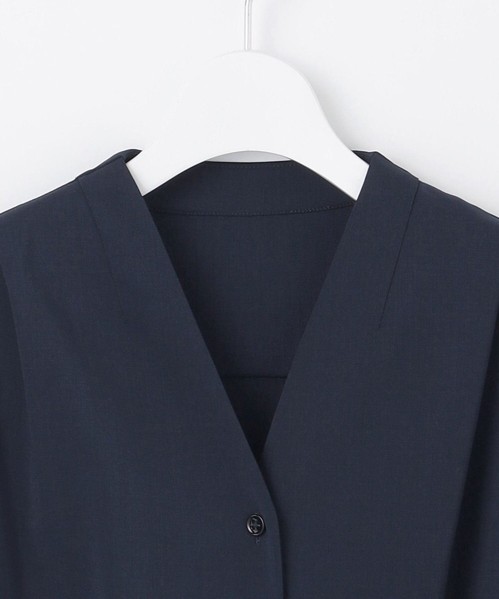 自由区 【接触冷感・UVカット・吸水速乾・洗える】ドライタッチファンクショナル ワンピース 