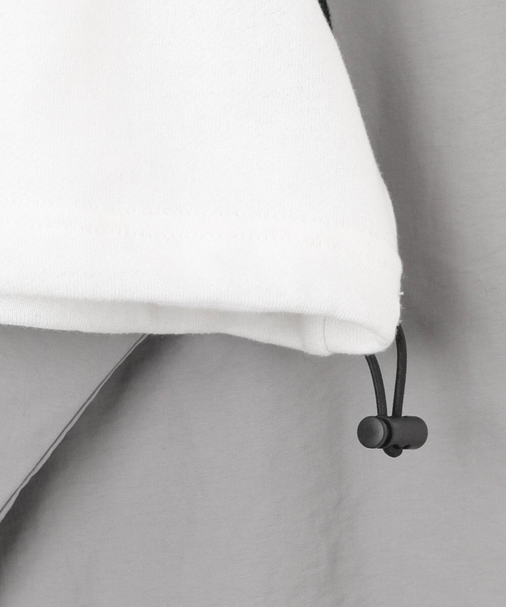 WEGO ナイロンスリーブナンバリングスウェット 