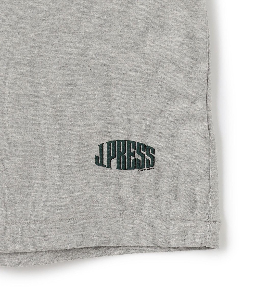 J.PRESS MEN 【J.PRESS ORIGINALS】【UNISEX】Cotton Jersey Small Logo Long Sleeve T-shirt 