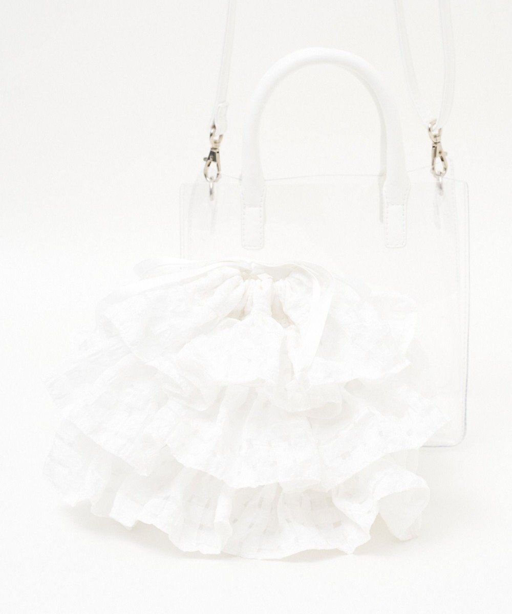 WEGO 巾着付きクリアショルダー 