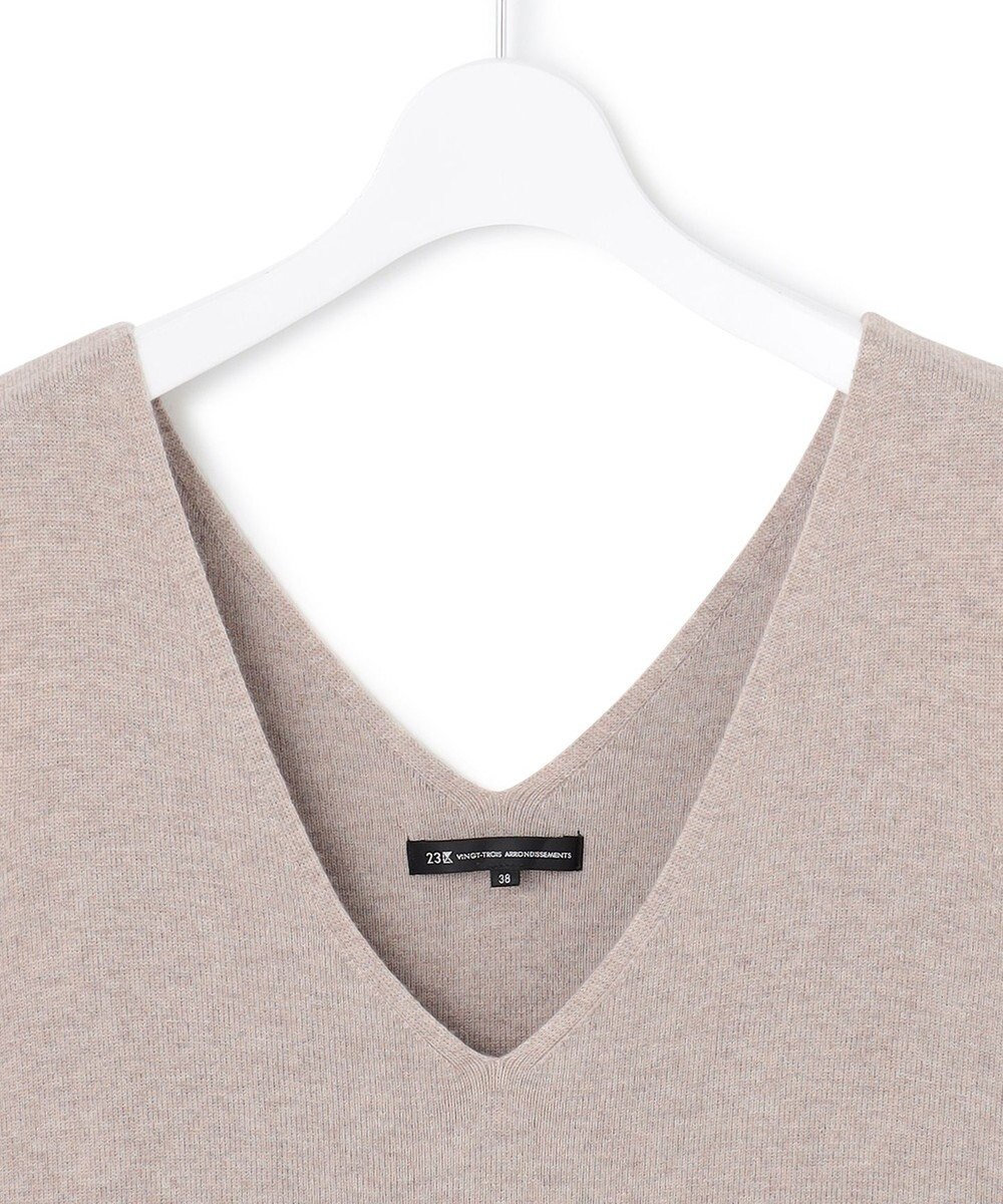 23区 【一部店舗限定/洗える】レイヤードニットツイン ワンピース 