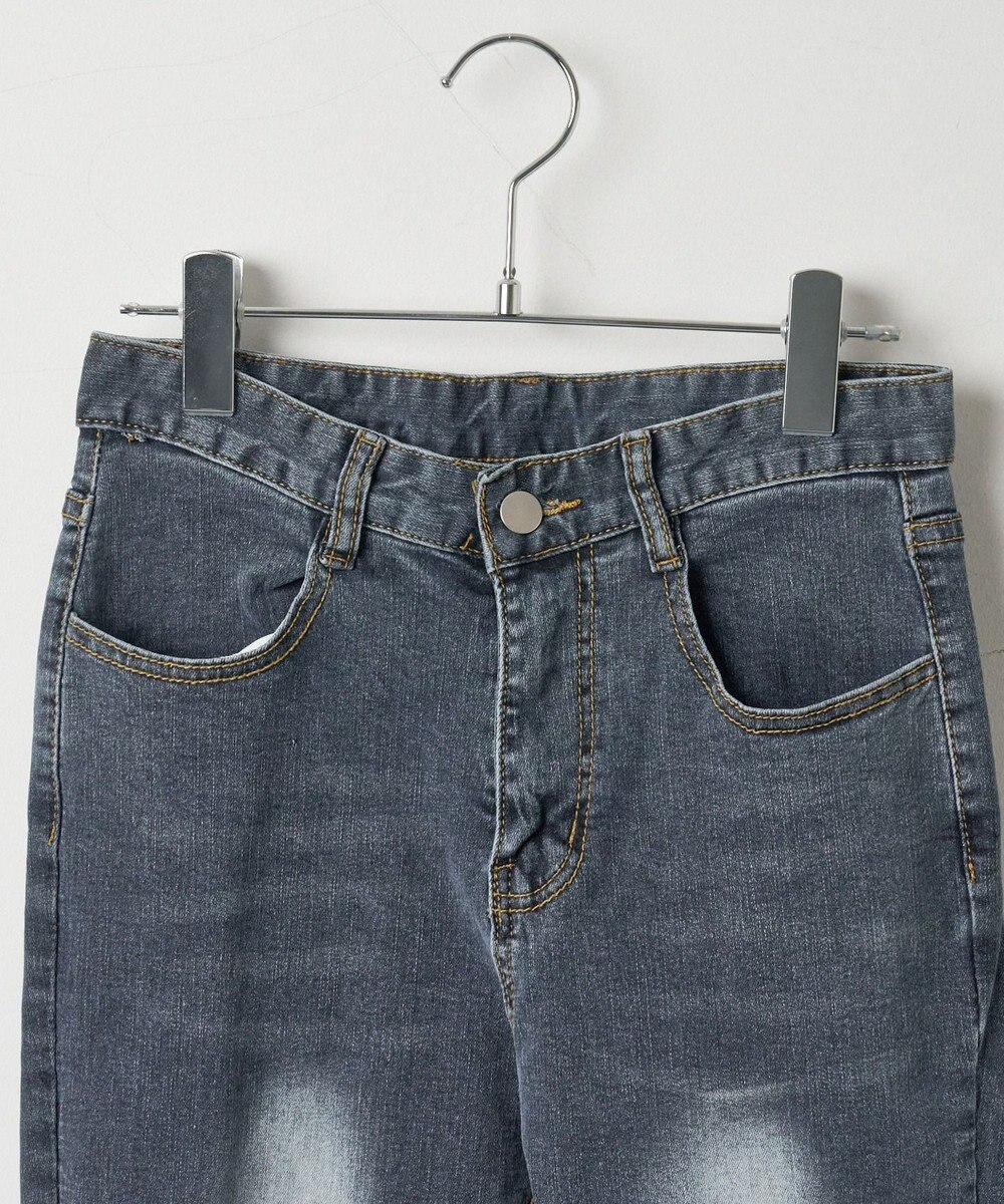 WEGO ストレッチフレアデニムパンツ 