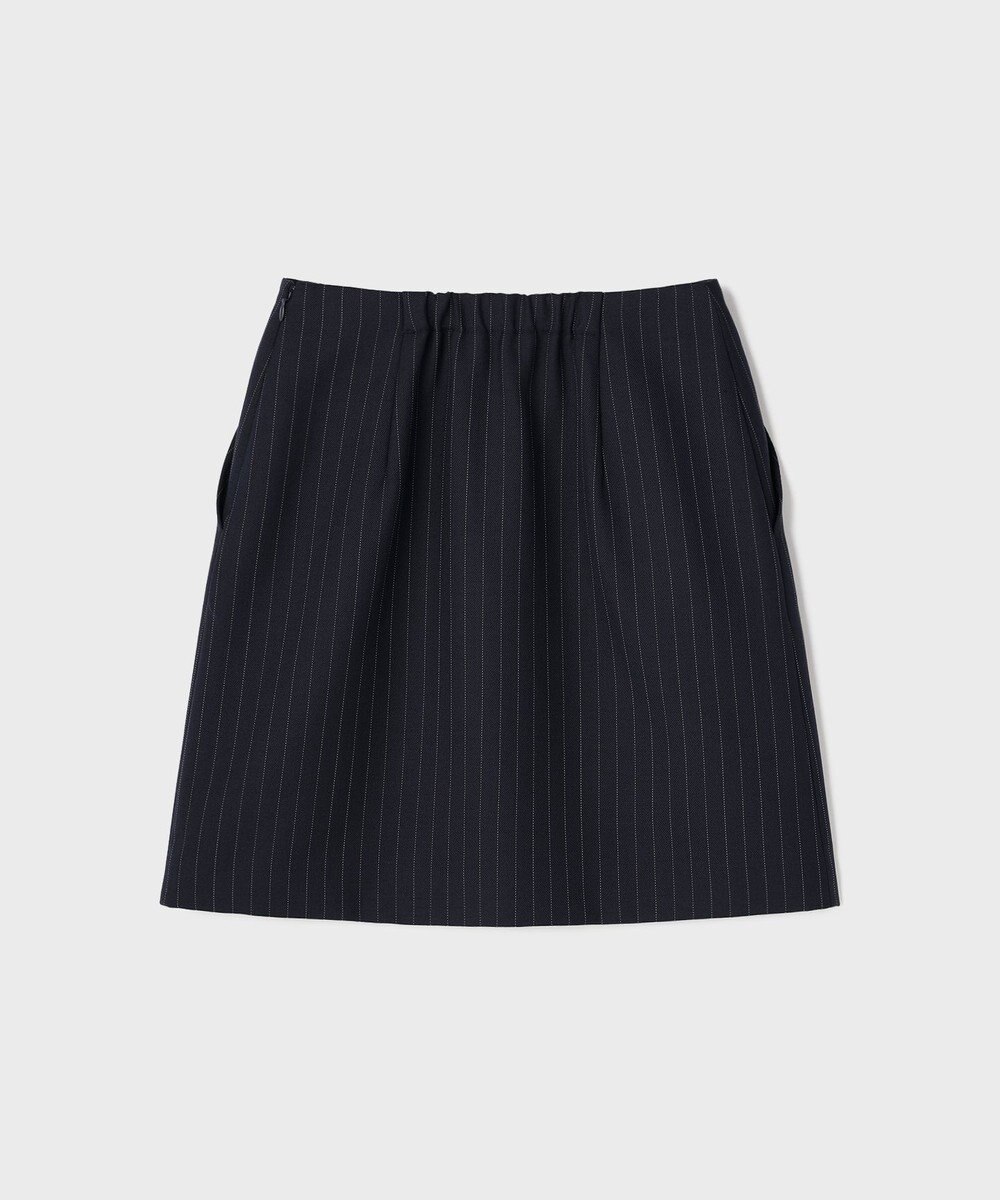 GRACE CONTINENTAL ウールギャバミニスカート 