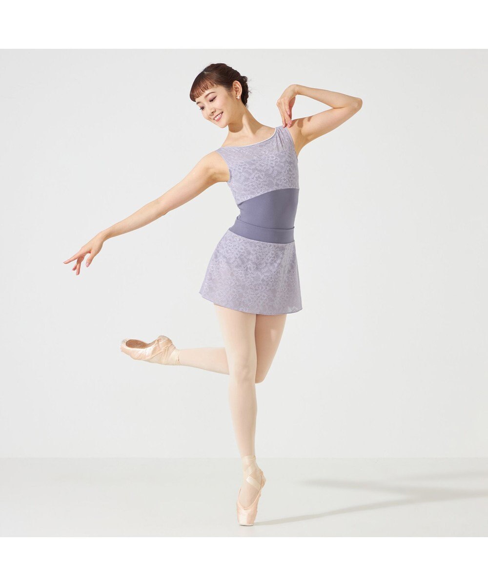 Chacott ノースリーブレオタード 