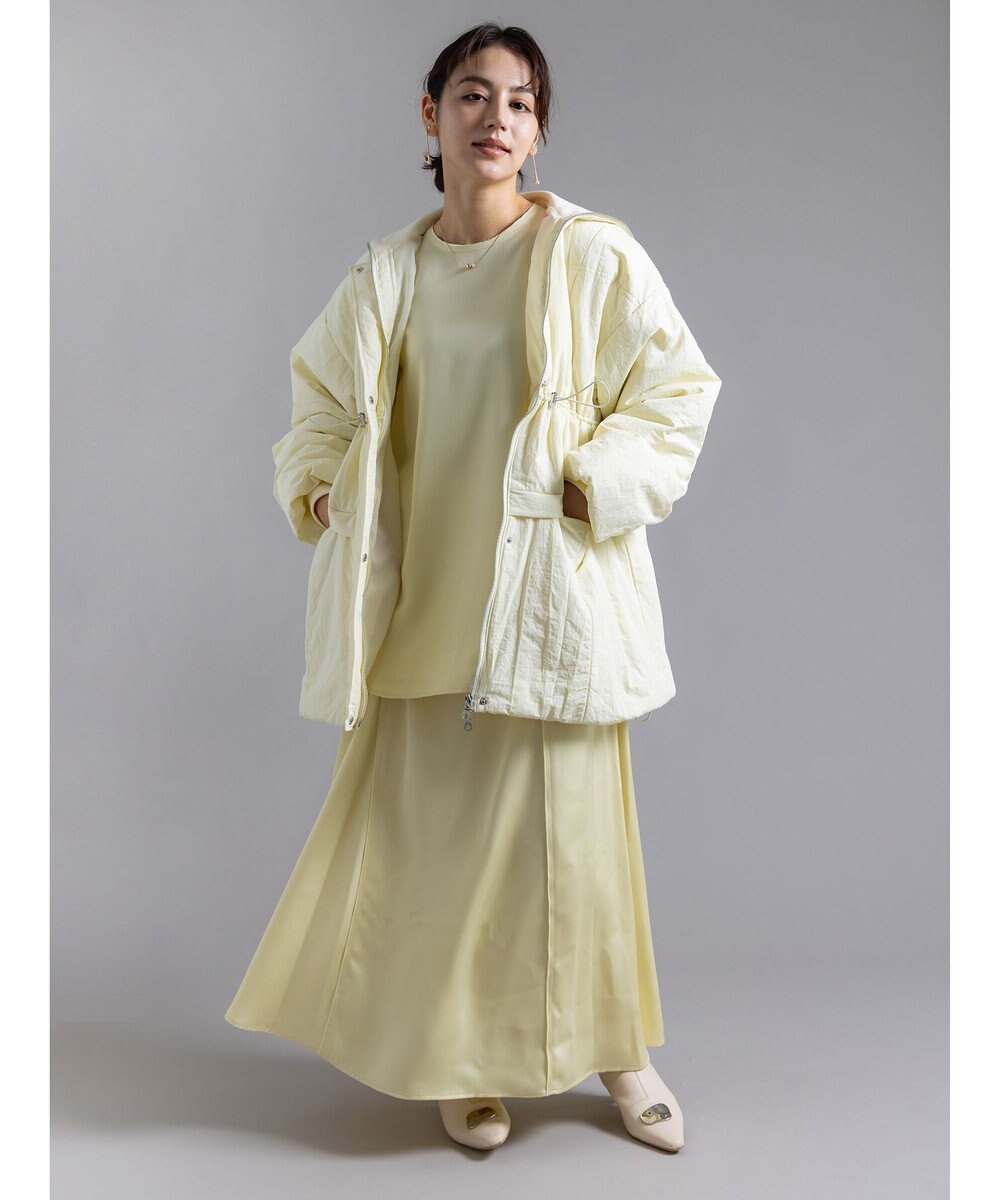 Te chichi 【Atelier Bonheur】リブカラードロストパデッドコート《2025winter catalog item》 