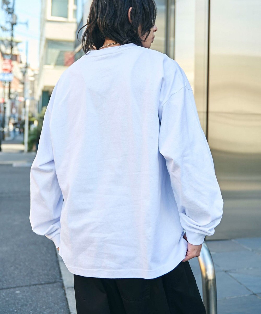 WEGO 【２点SET】アクセ付きグラフィックプリントT（LS） 