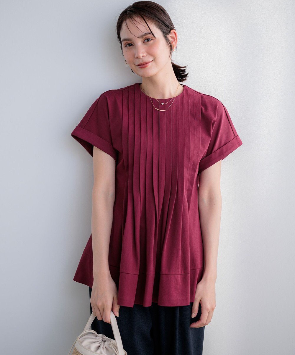 組曲 L 【先行予約】サマージャージーブラウスライク カットソー 