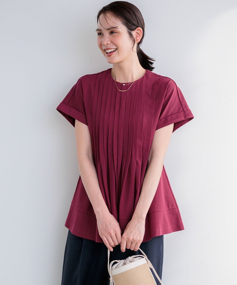 組曲 L 【先行予約】サマージャージーブラウスライク カットソー 