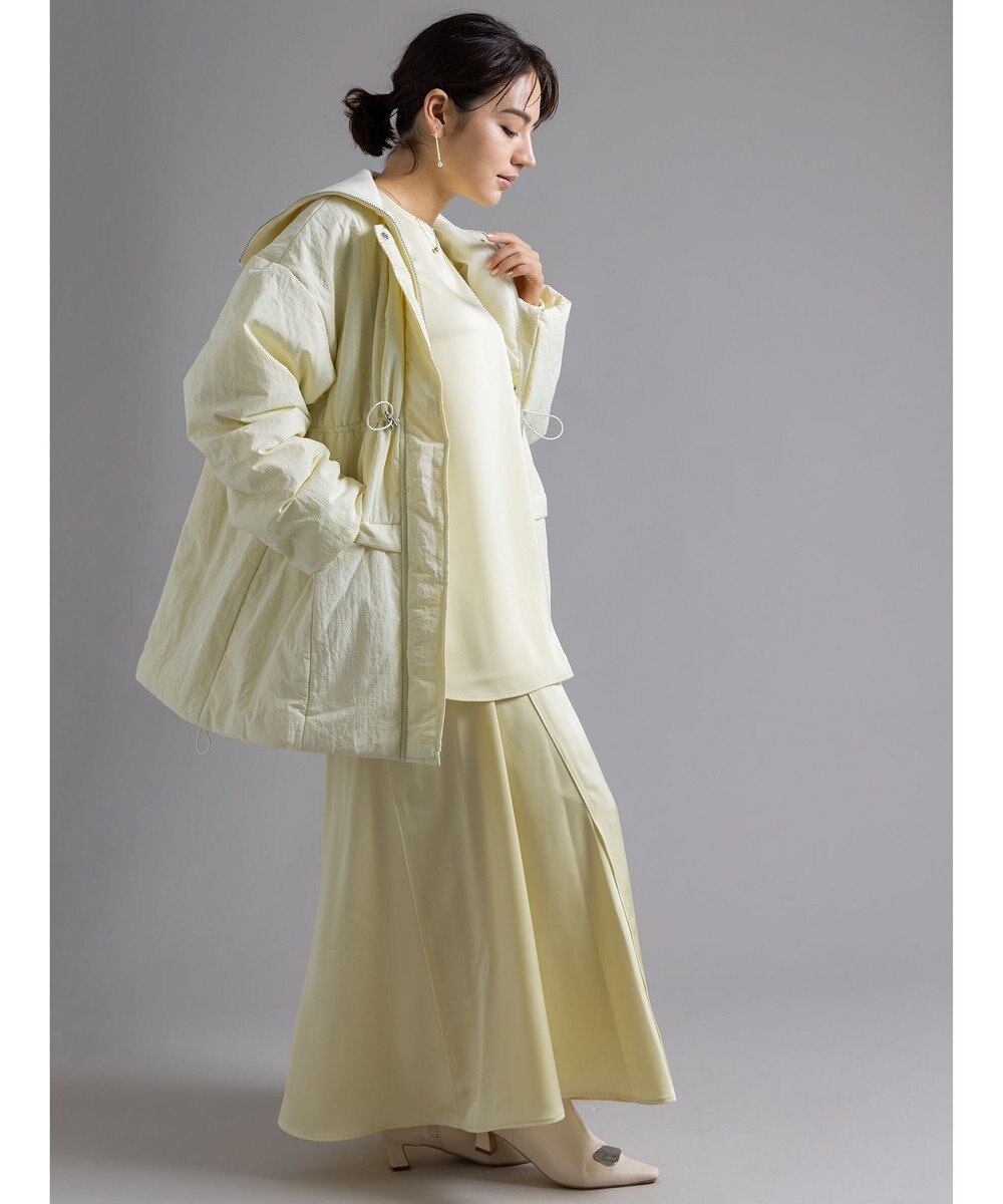 Te chichi 【Atelier Bonheur】リブカラードロストパデッドコート《2025winter catalog item》 