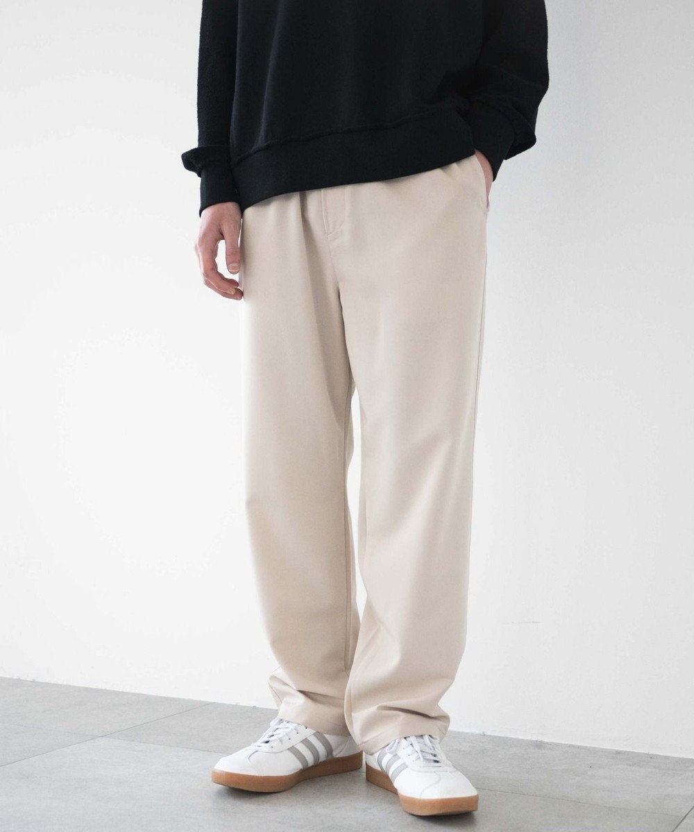WEGO 【ウエストゴム/SMLサイズ展開】TRイージーストレートパンツ 