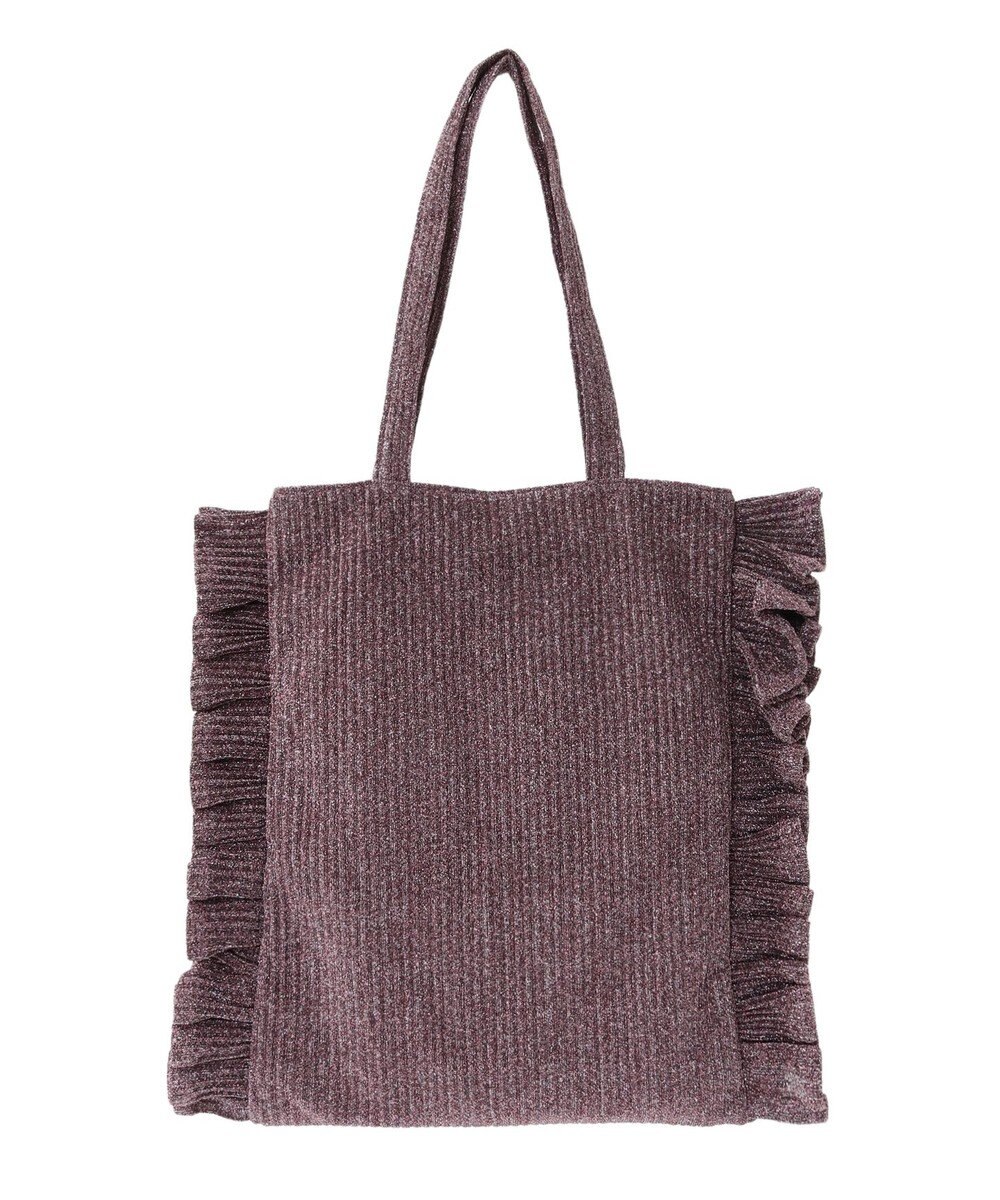 Green Parks ・ＱＵＯＮ　ラメフリルシンプルトート 