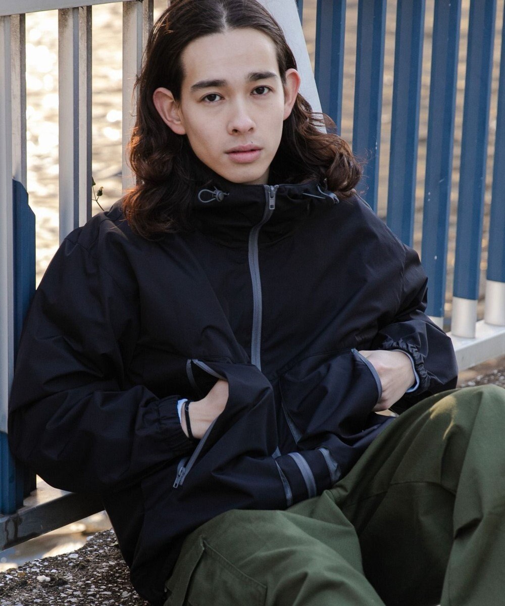 WEGO 3レイヤーフードブルゾン 