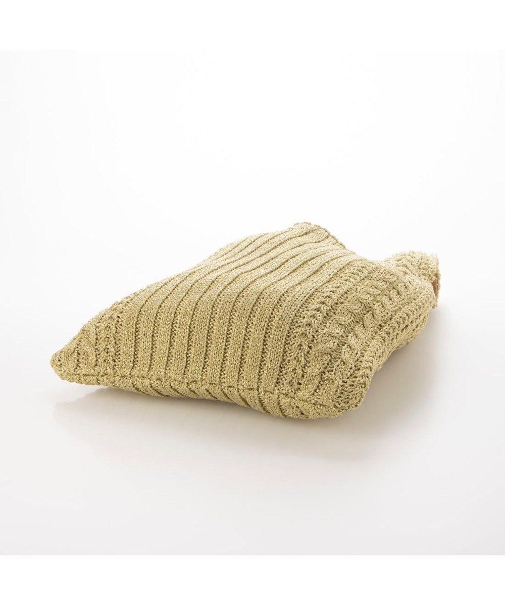 UNBILLION カシュカシュ cachecache / ケーブル編みラメショッパーミニトート 