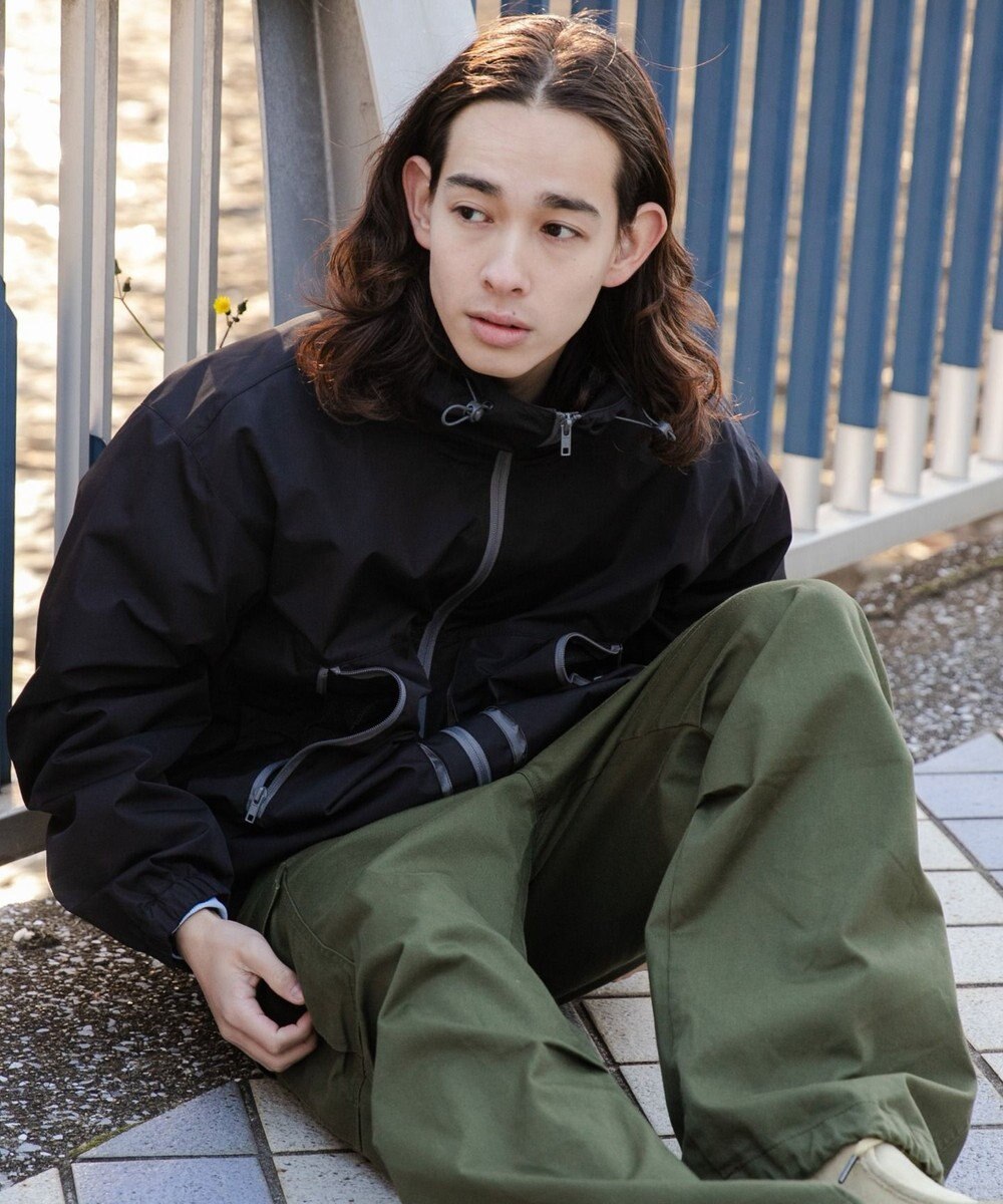 WEGO 3レイヤーフードブルゾン 