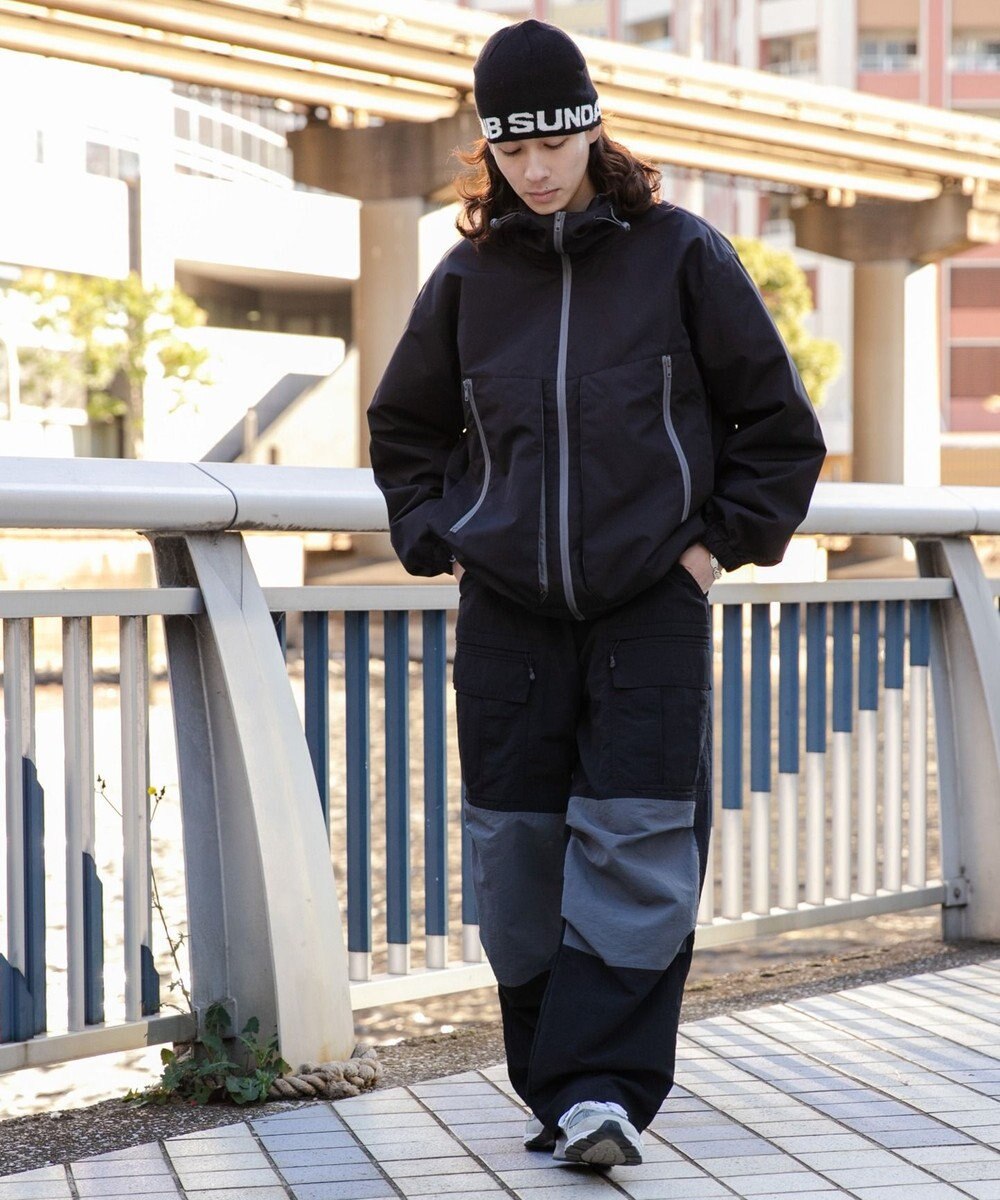 WEGO 3レイヤーフードブルゾン 