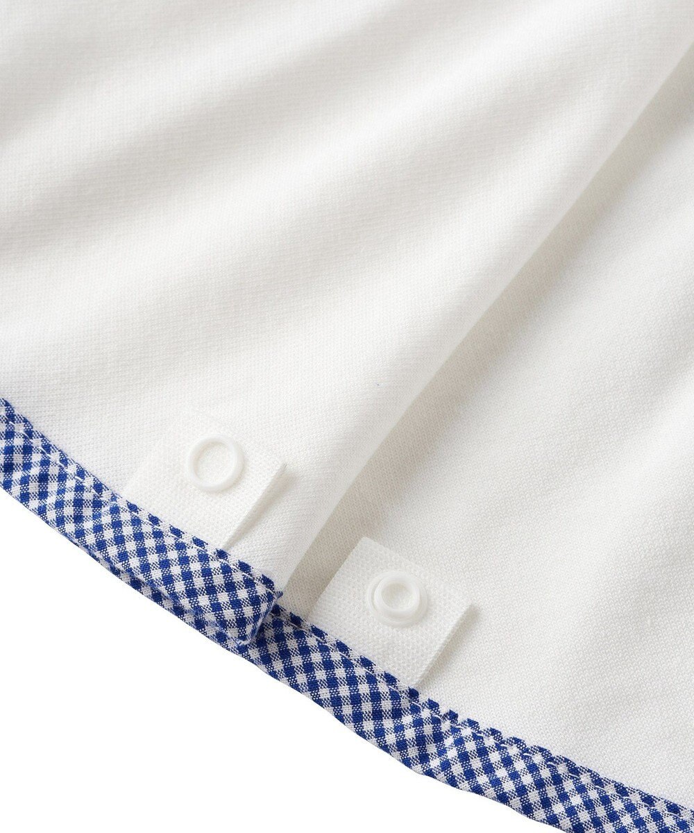 MIKI HOUSE HOT BISCUITS 【70-90cm】 パイル素材 おでかけポンチョ 