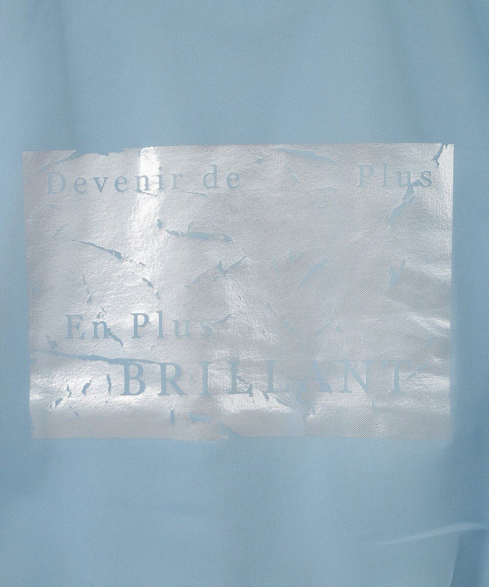 Green Parks 箔プリントチュール重ねプルオーバー 