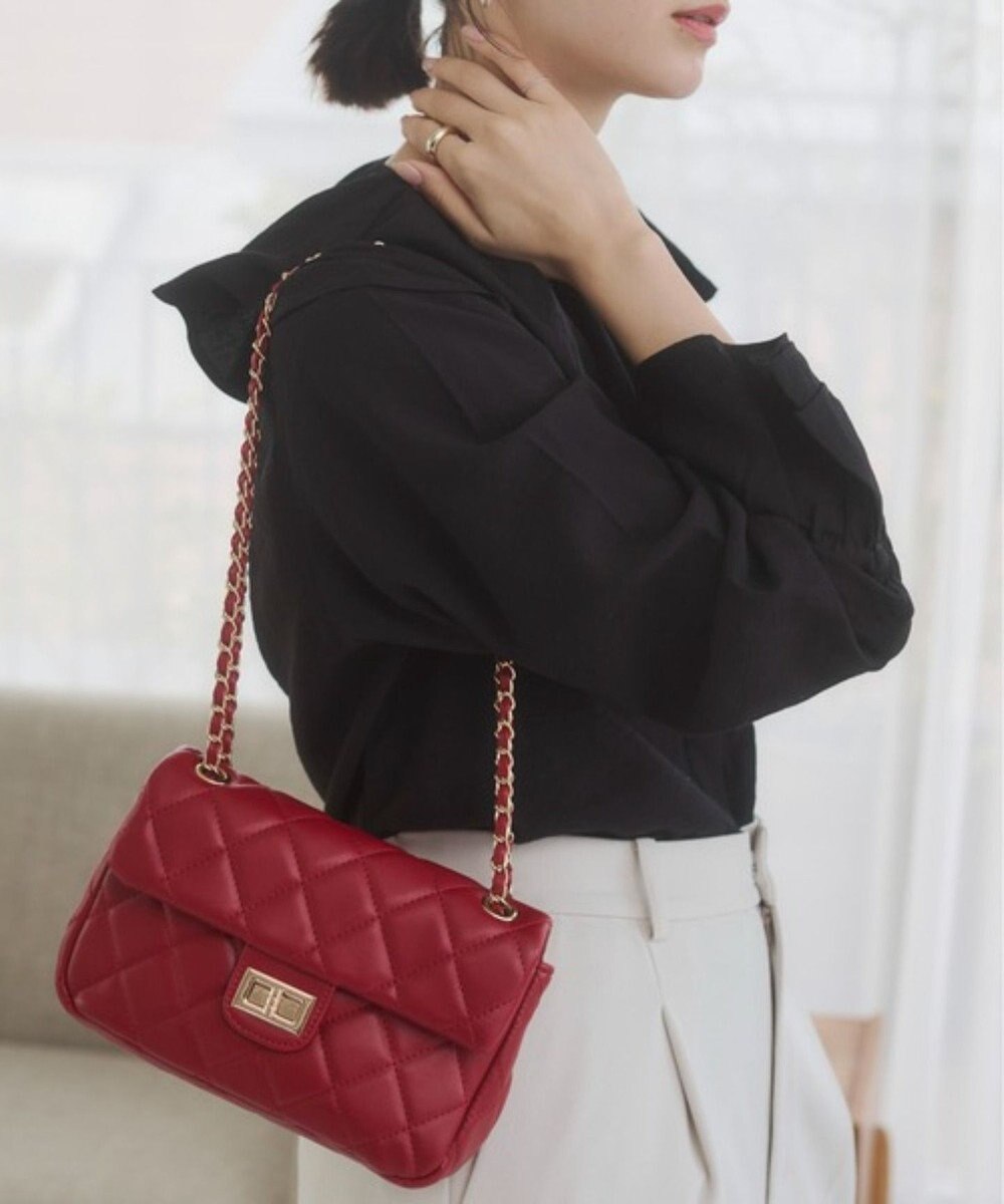 WEGO 【ANGIE VINTAGE】キルティングショルダーBAG 