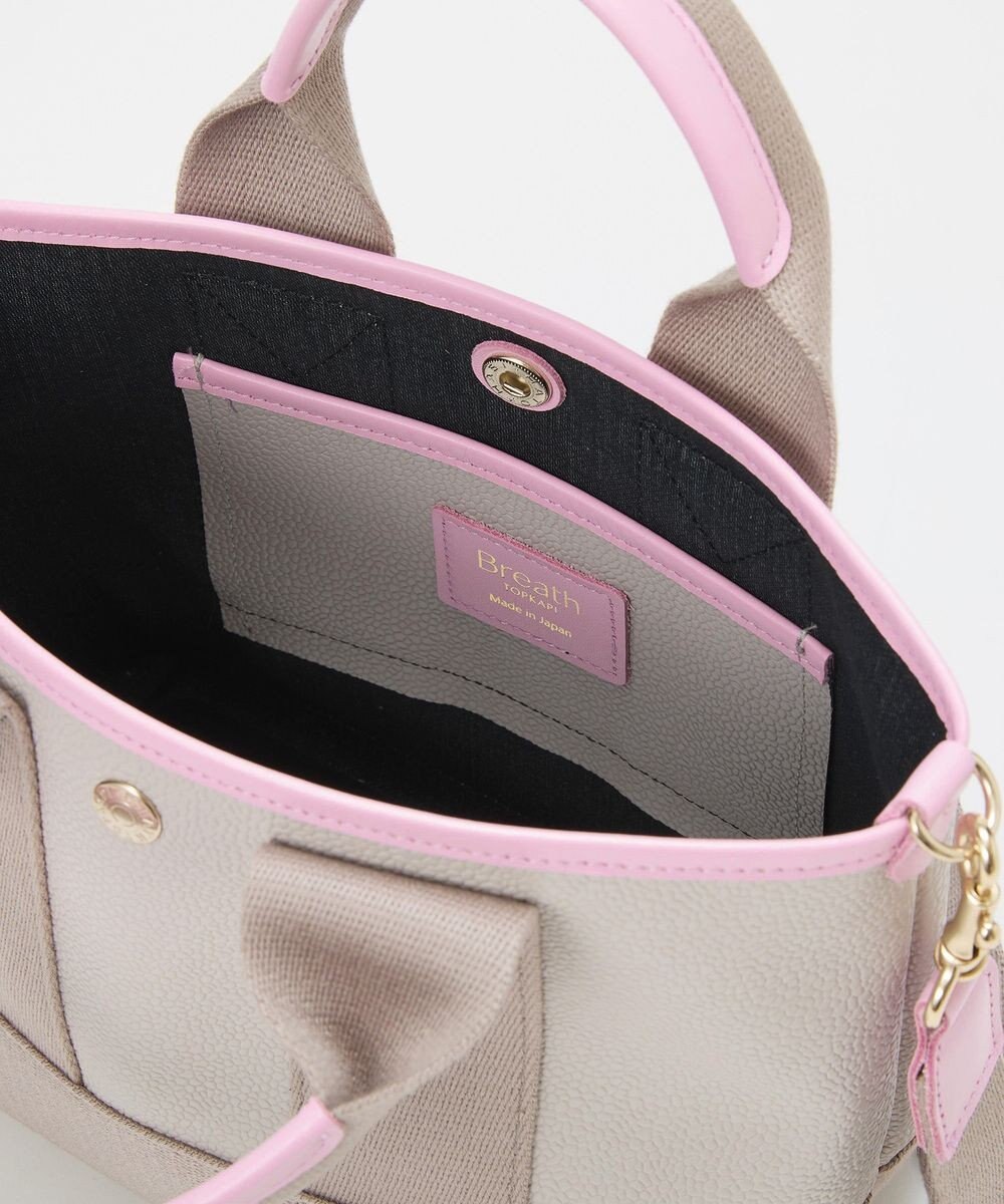 TOPKAPI 【Breath TOPKAPI】【26SS新色】SCOTCH GRAIN スコッチグレイン ネオレザー ミニ トートバッグ SS（ショルダー付き） 