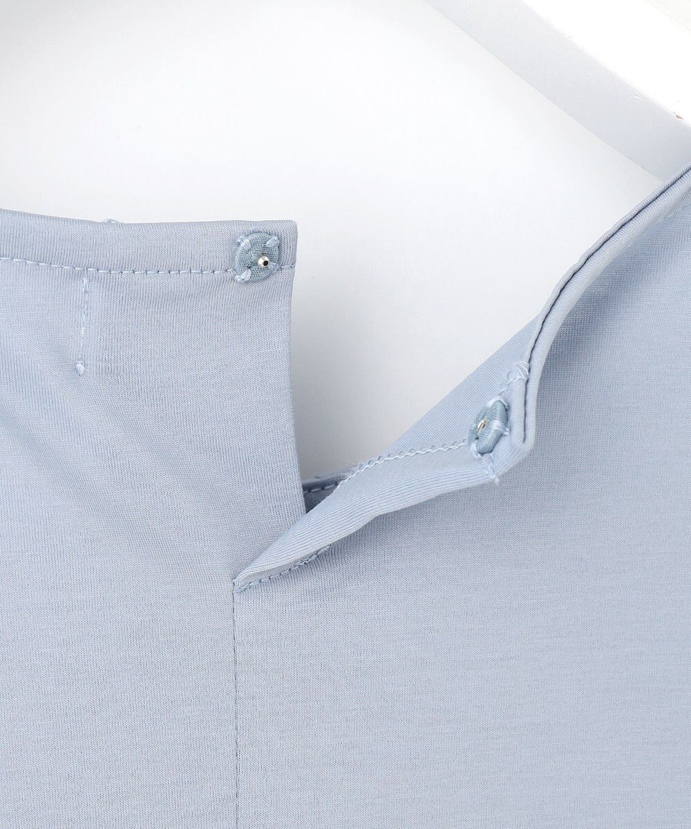 J.PRESS LADIES 【洗える・接触冷感】プレーティングジャージー フレア カットソー 