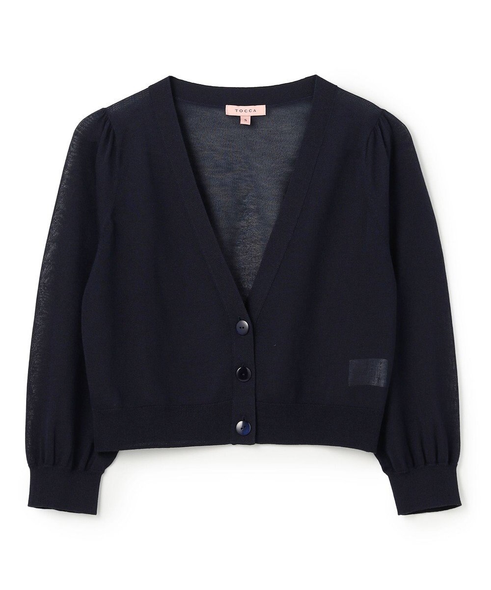 TOCCA 【星風まどかさん着用】SHEER CARDIGAN カーディガン 
