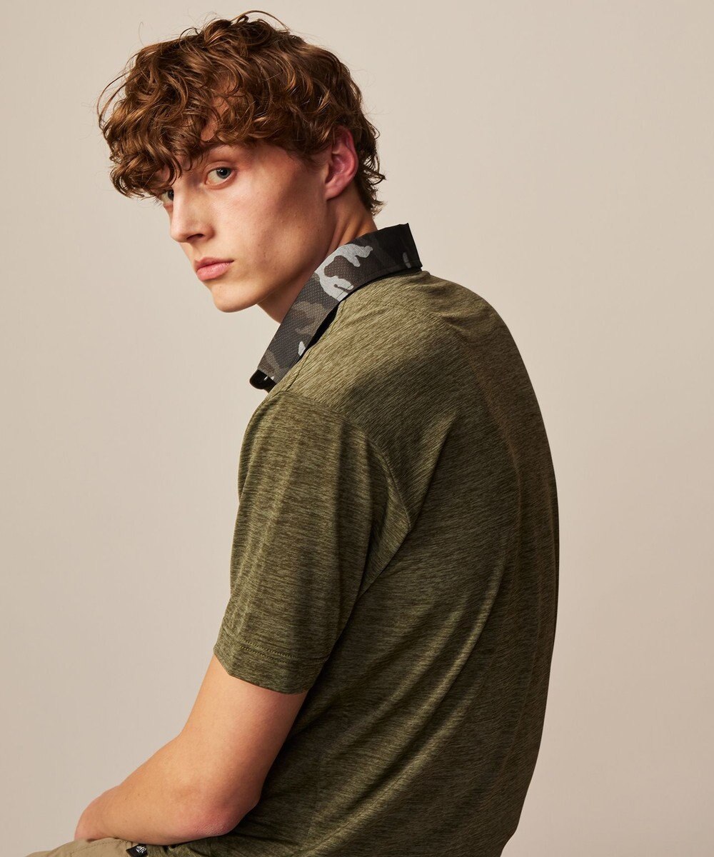 JOSEPH ABBOUD MOUNTAIN 【接触冷感・男女兼用】クールスキンガードポロシャツ 