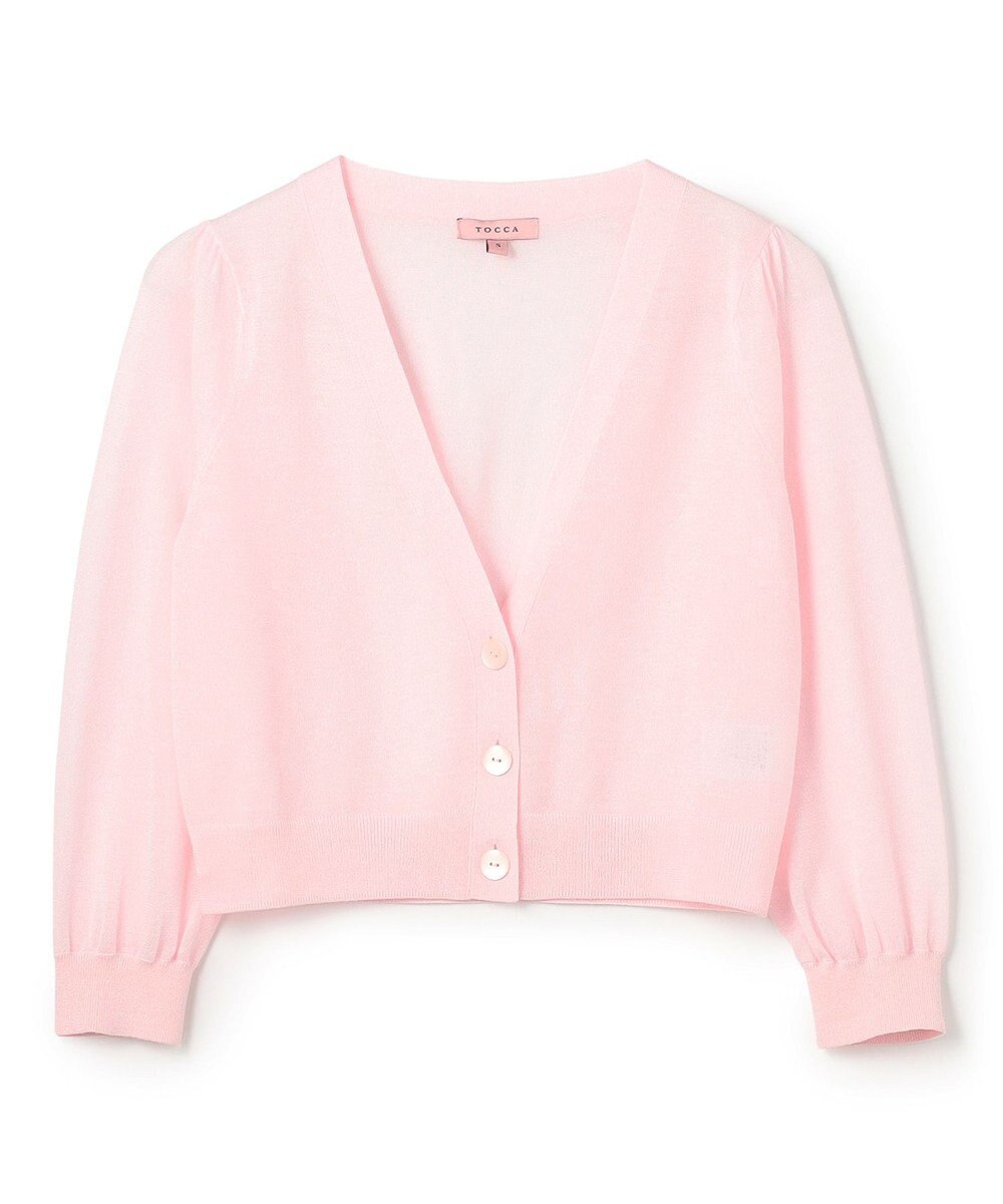 TOCCA 【星風まどかさん着用】SHEER CARDIGAN カーディガン 