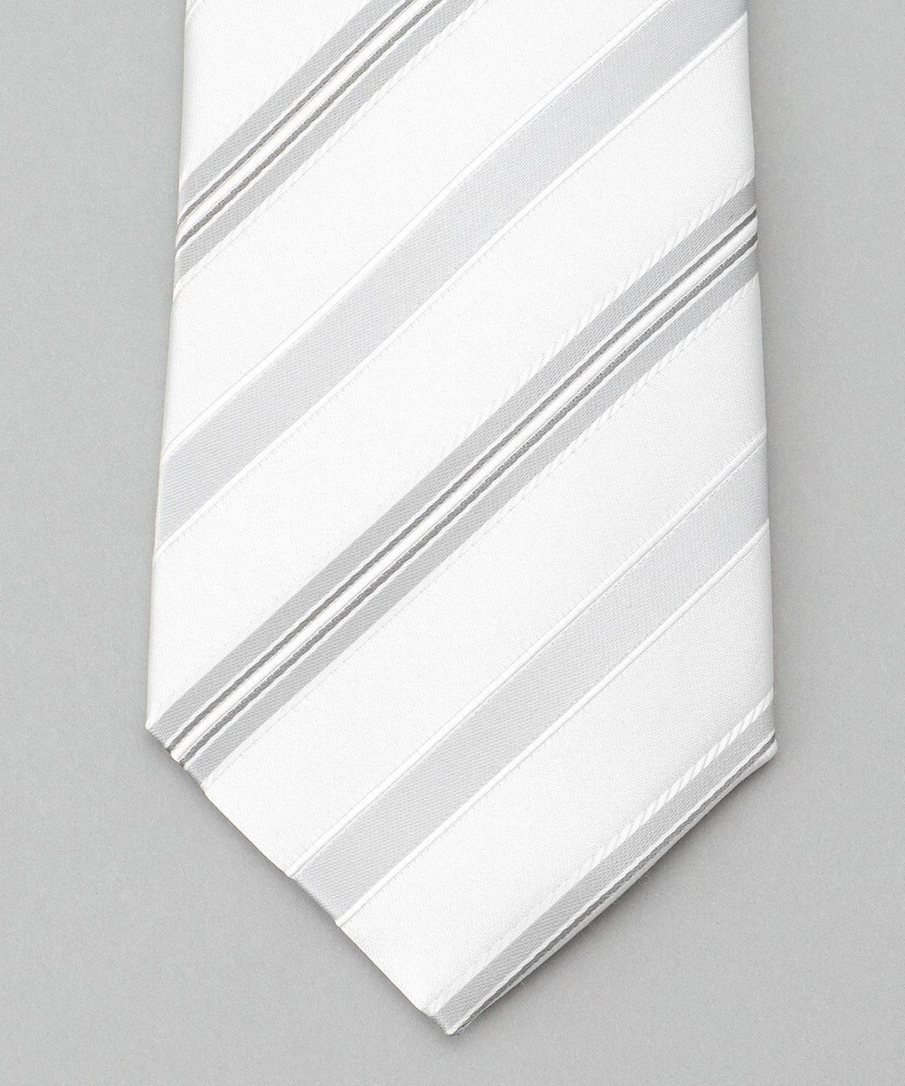 GOTAIRIKU 【WEAR BLACK】フォーマル用_ストライプ ネクタイ 