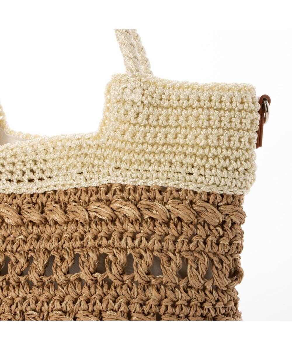 UNBILLION カシュカシュ cachecache / 切替柄編2wayミニトート 