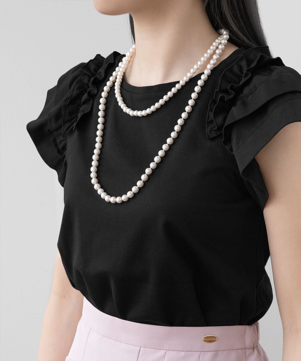 TOCCA 【3WAY】BIJOUX CLASP PEARL NECKLACE ネックレス 