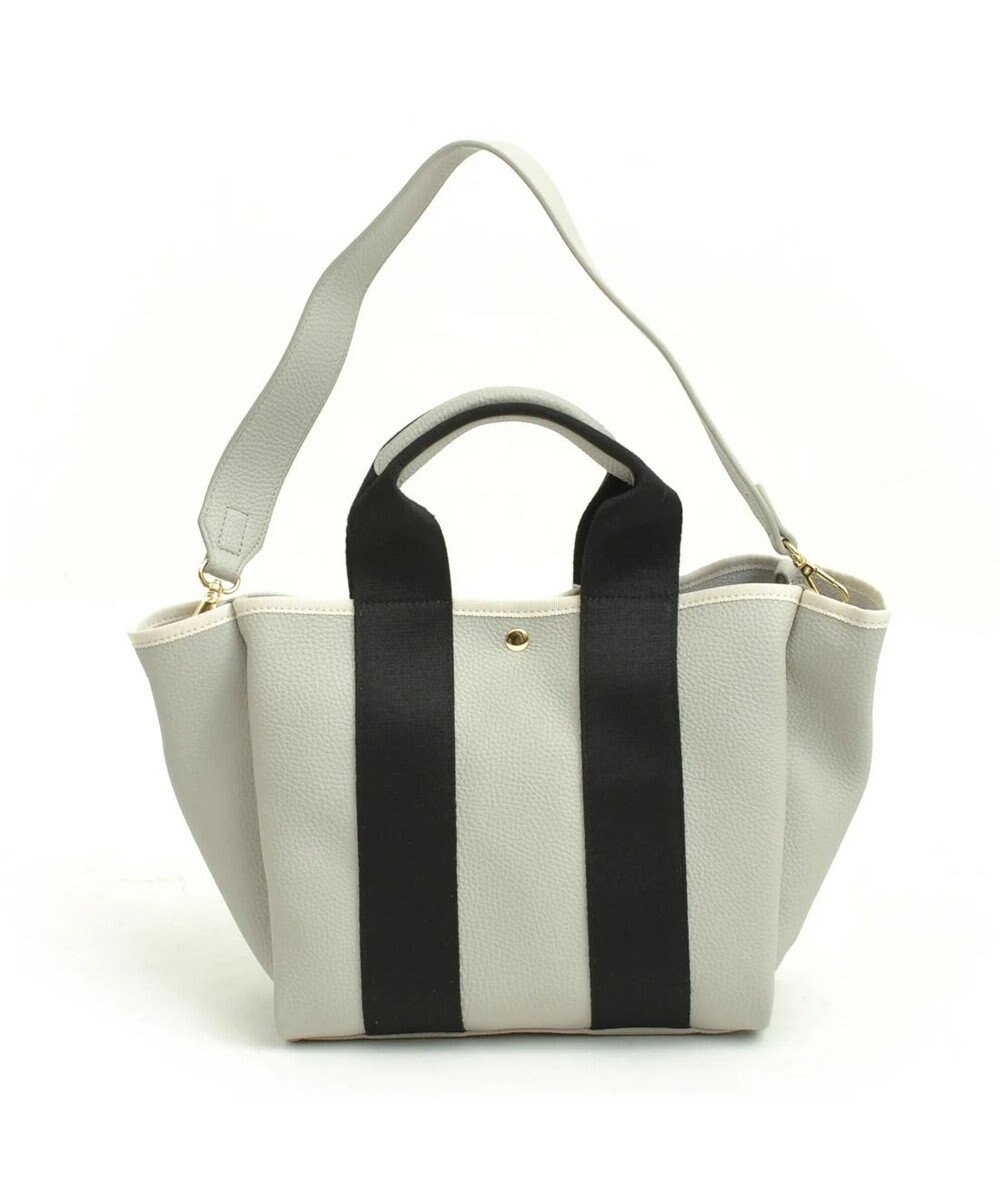 UNBILLION cachecache 太ショルダー付き2wayテープトートバッグ 