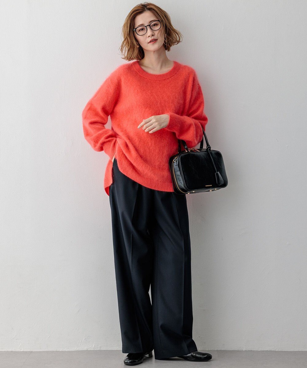 23区 S ウールカシミヤシャギー ニット 