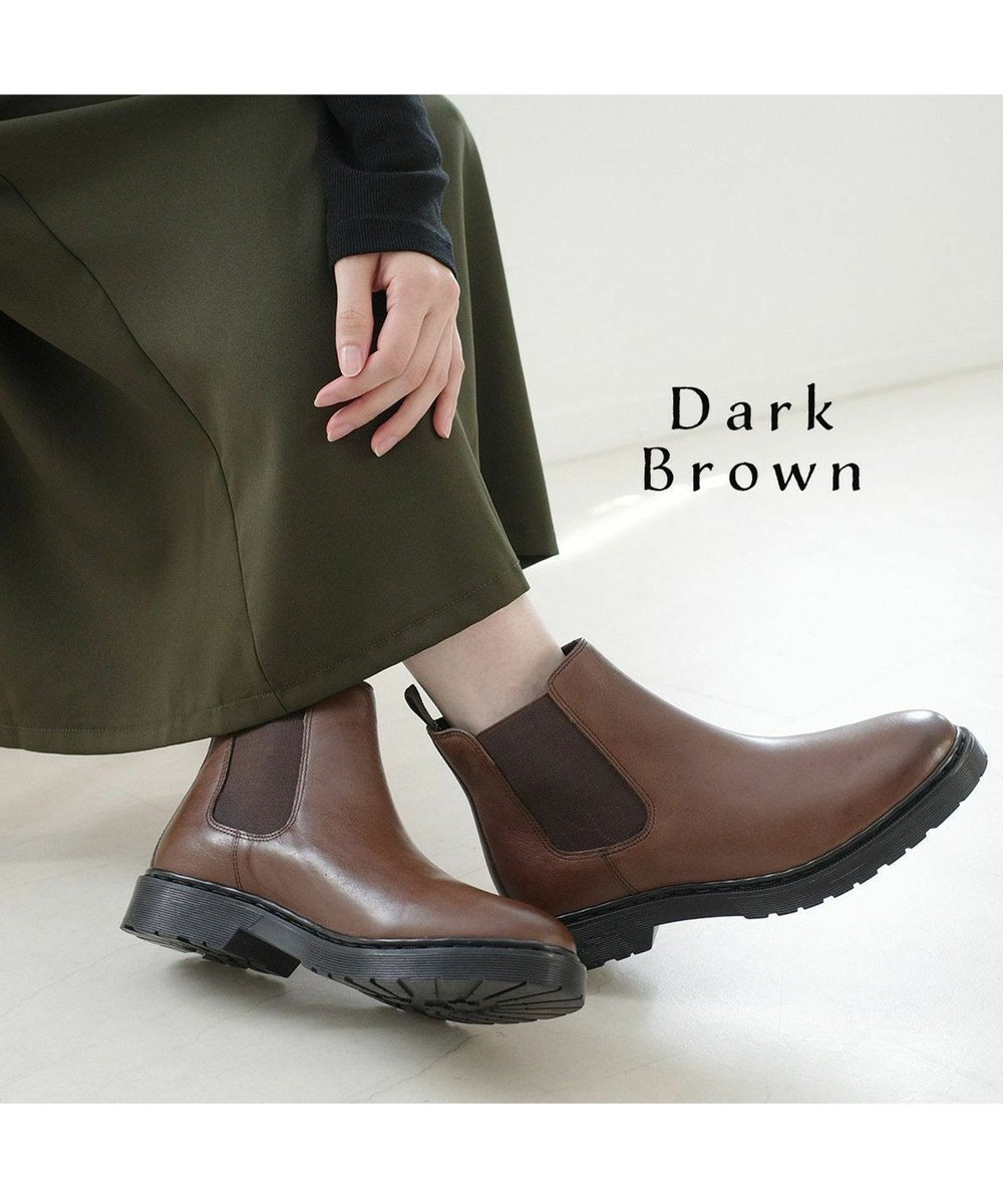 Pointer 本革防滑サイドゴアブーツ 