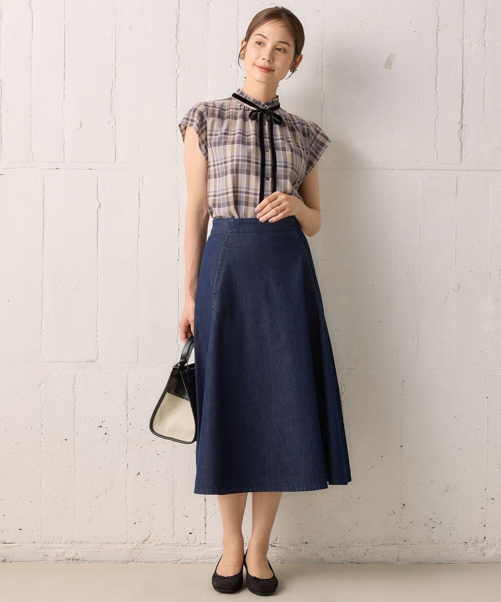 組曲 【23AW】DENIMフレア スカート 