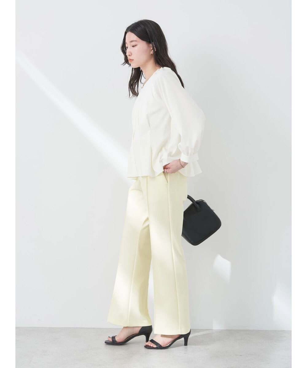 earth music&ecology ペプラムブラウス 