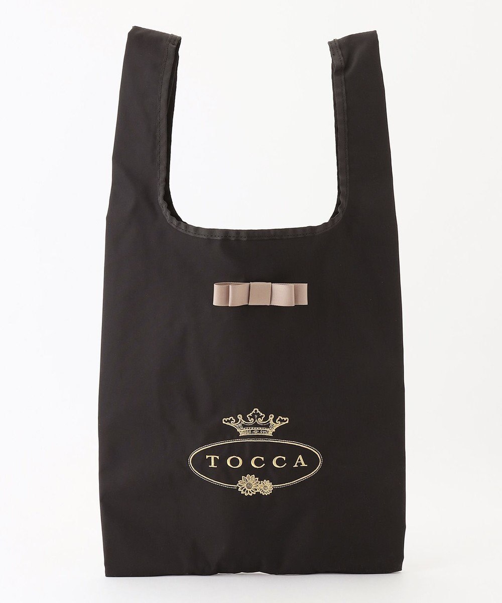 TOCCA 【WEB＆一部店舗限定】【折り畳み収納可能】POINT OF RIBBON ECOBAG エコバッグ 