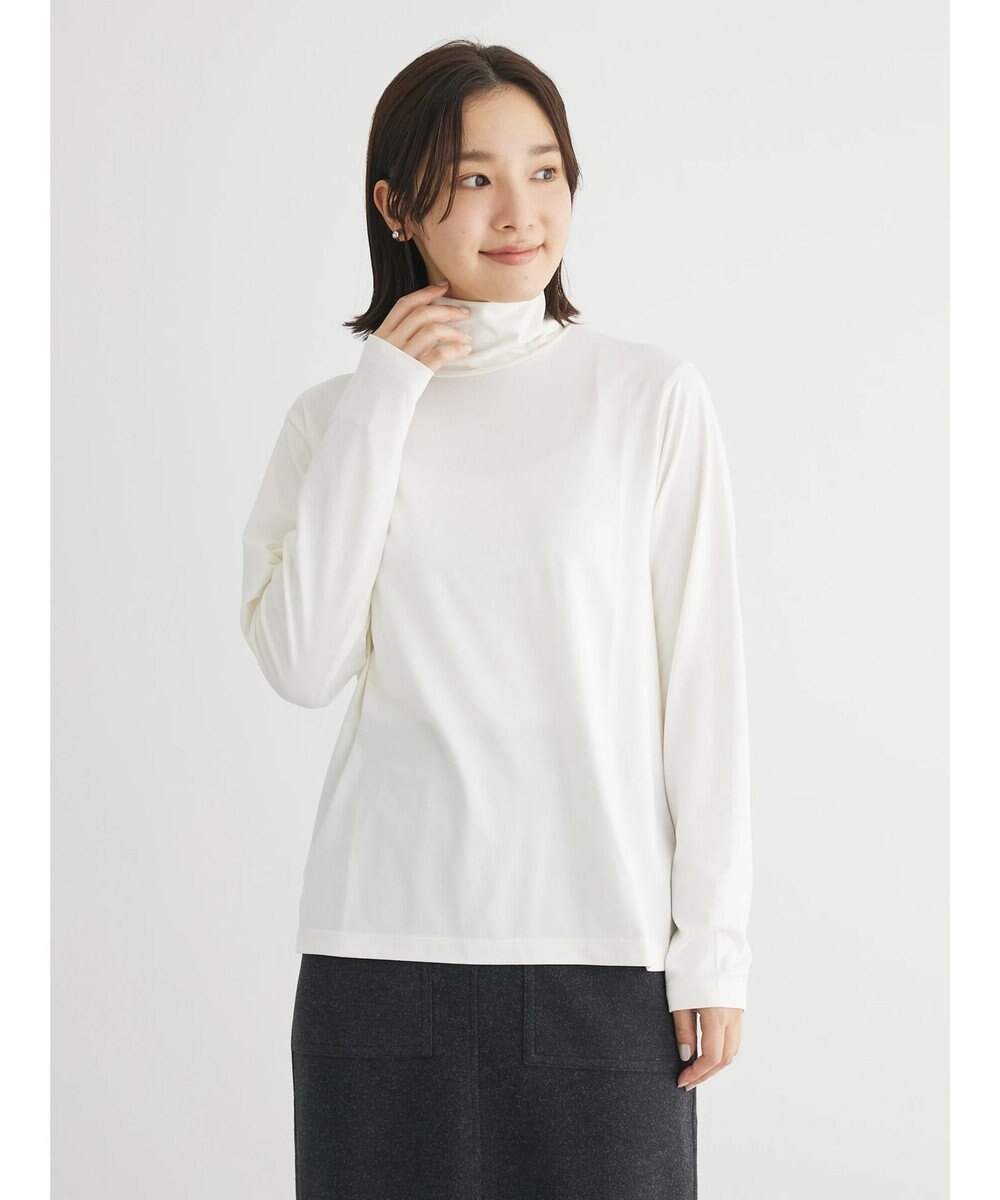 Green Parks 吸湿発熱タートルカットソー 