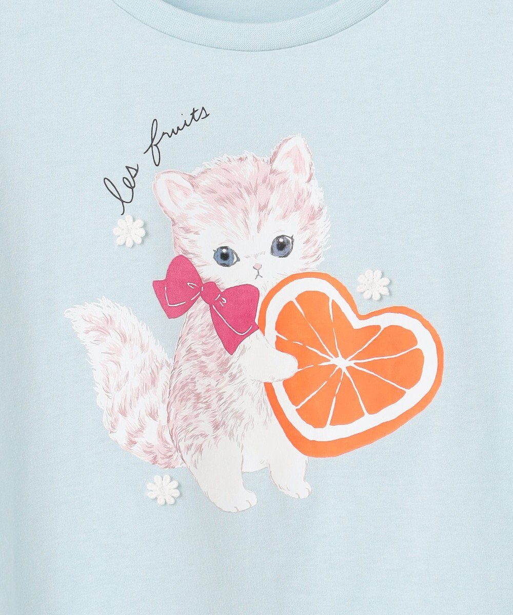 ANY KIDS 【温度で色が変わる】接触冷感 しろくま ミラクルプリント Tシャツ 