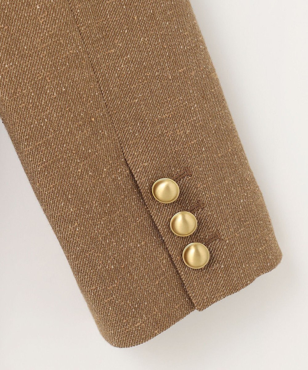 自由区 S 【SHIHOさん着用】シルクネップツイード ジャケット 