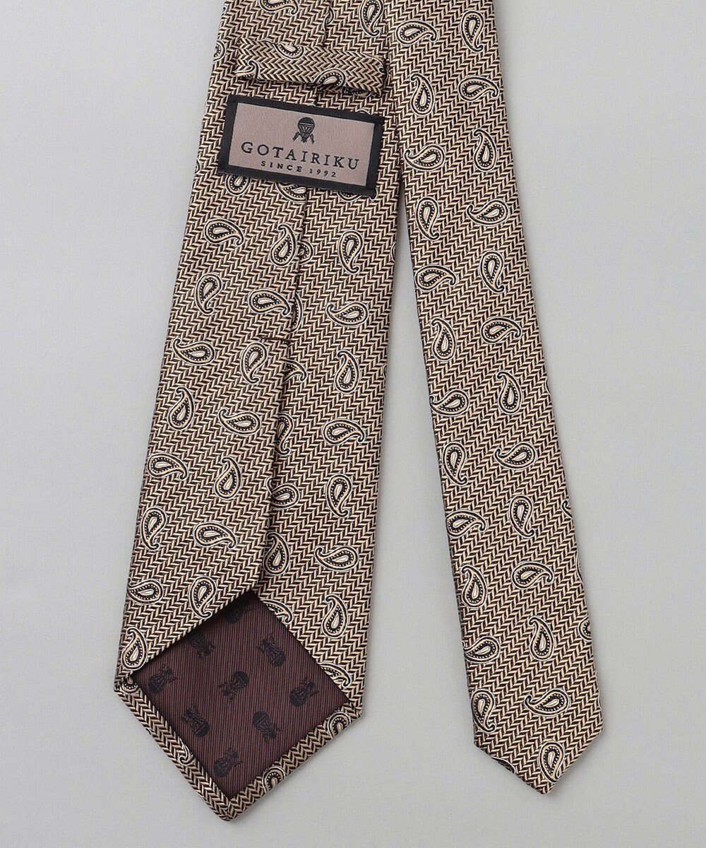 GOTAIRIKU GOTAIRIKU別注【日本製】シルク ネクタイ_小紋柄 