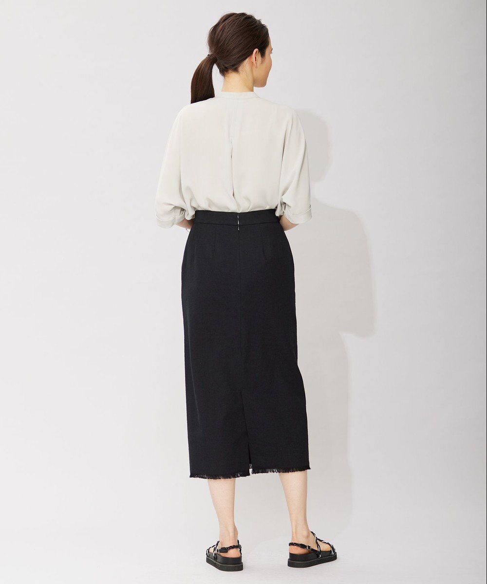 ICB コットンリネンキャンバス スカート 