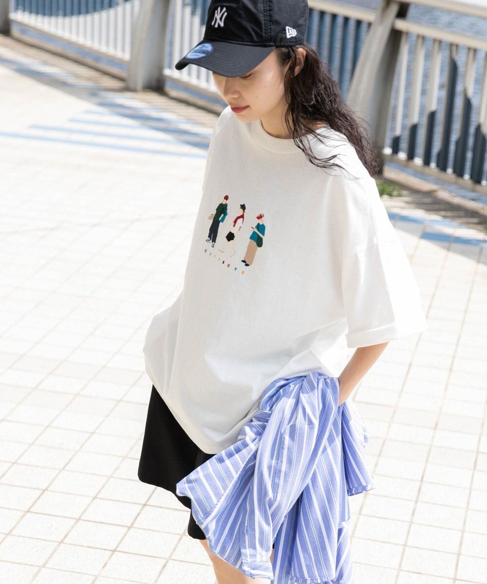 WEGO 【ユニセックス着用ITEM/綿100%/MLサイズ展開】CITY　BOYS　T（S） 